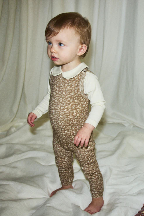 Misha & Puff Button Snap Overall Bunnies