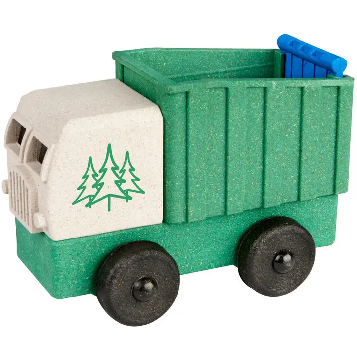 Green Dump Truck Puzzle Truck