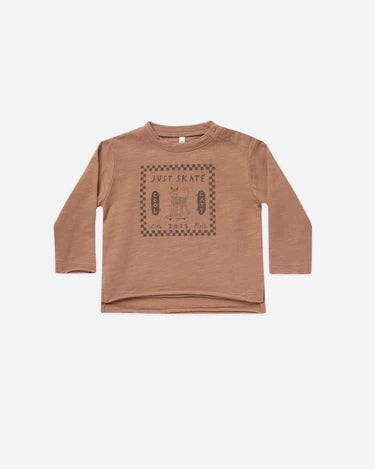 Rylee & Cru Raw Edge Sleeve Cool Cats