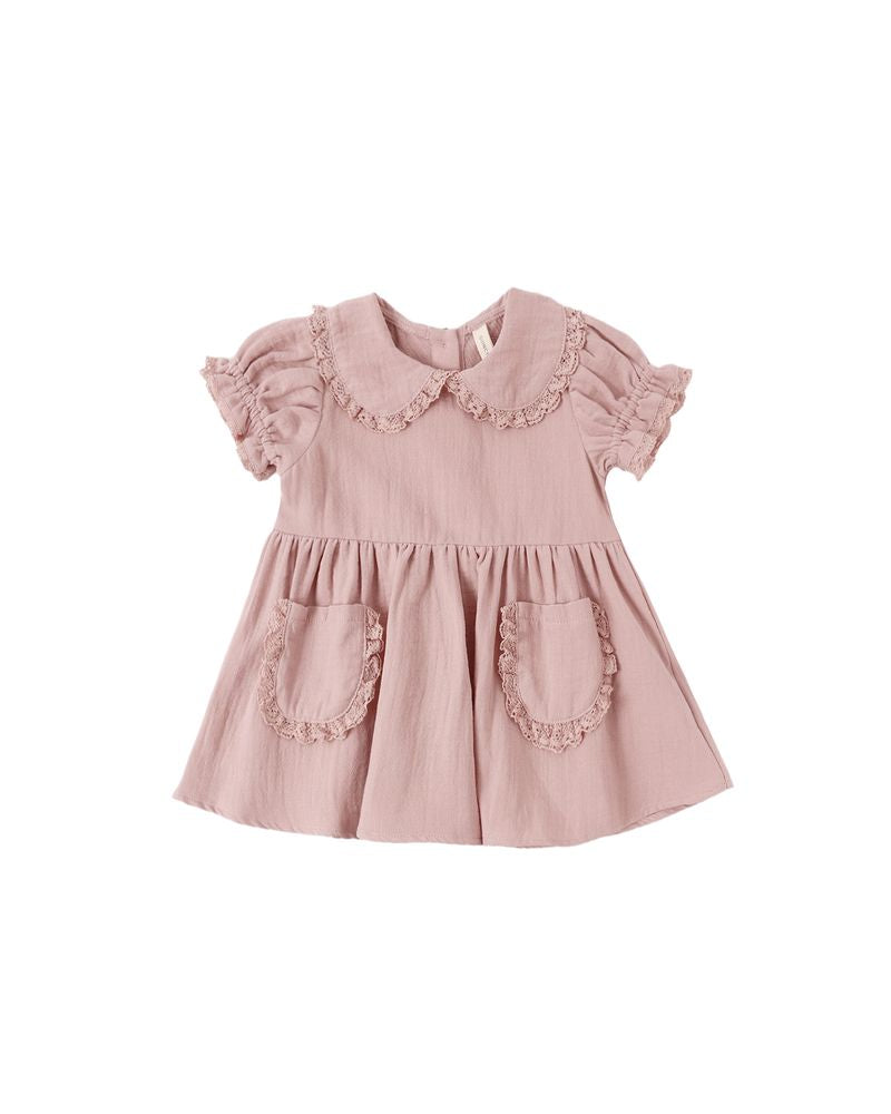 Quincy Mae Marisol Dress Mauve