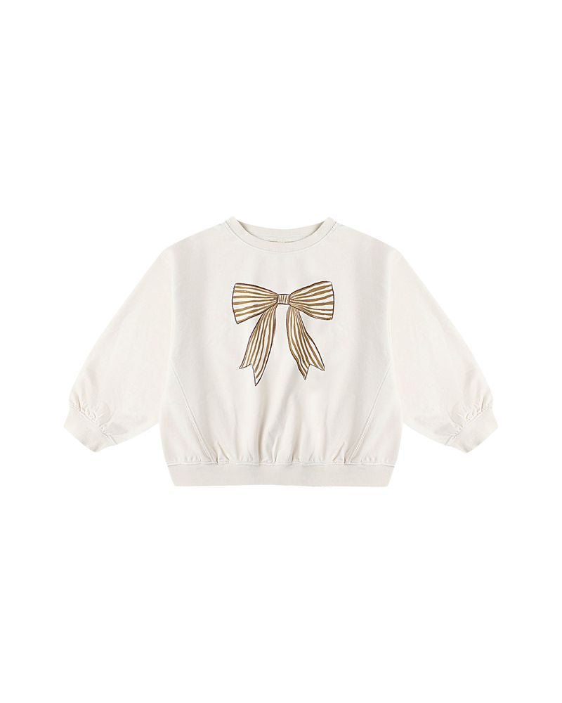 Rylee & Cru Oversized Bow Sweatshirt