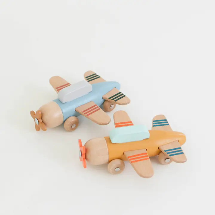 Wooden Airplane (2 colors)