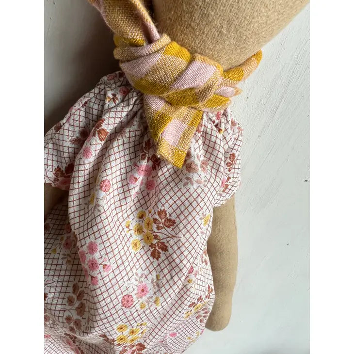 Agatha The Bear In Floral Dress