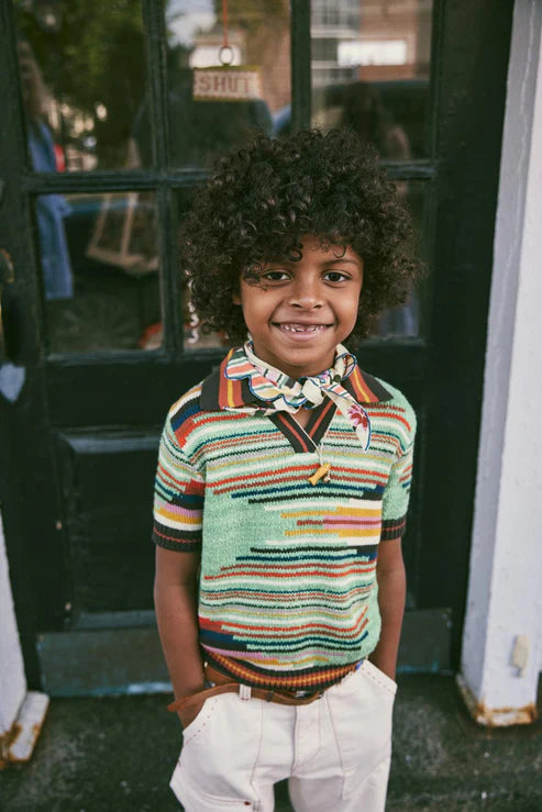 Misha & Puff Tapestry Polo