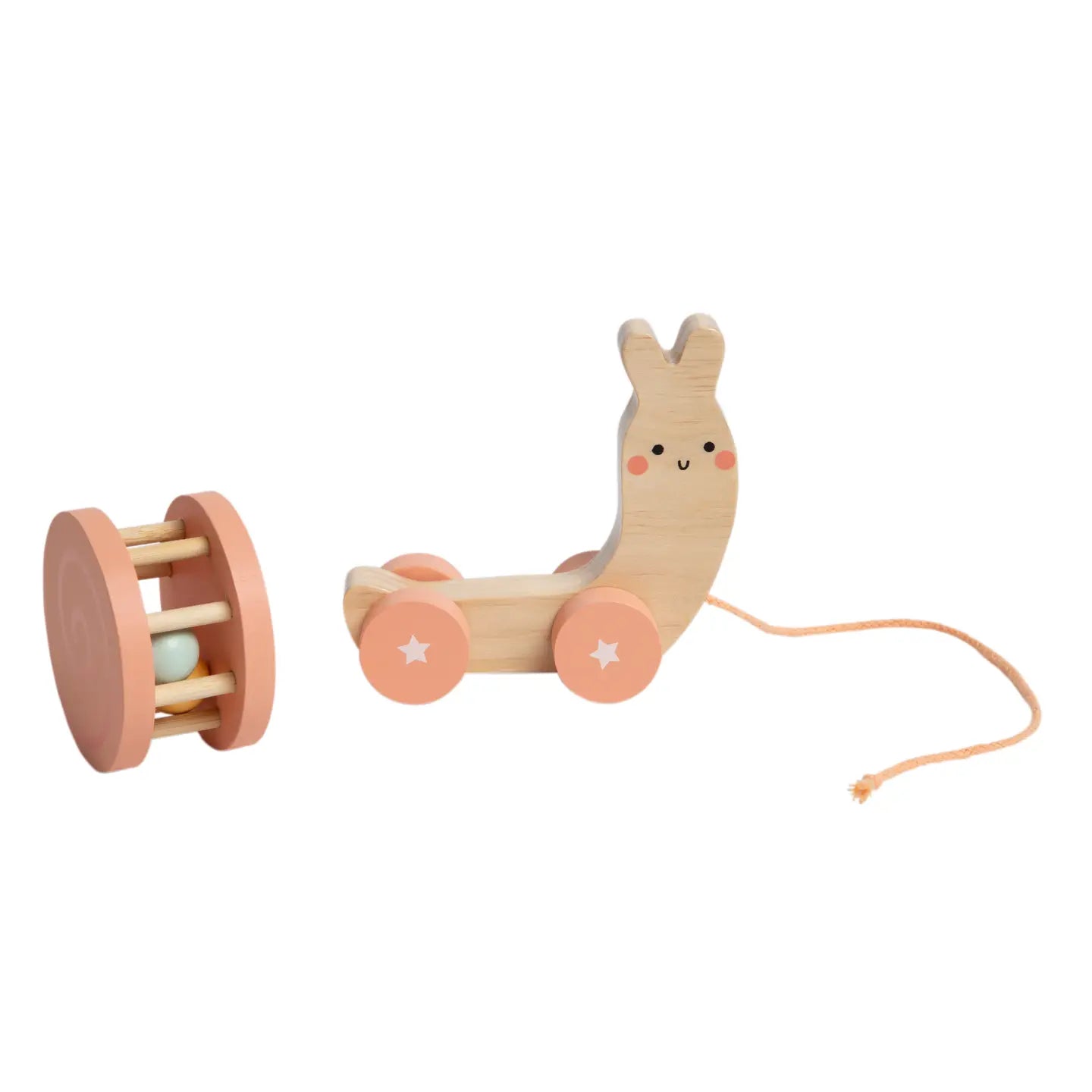 Wooden Snail Pull Toy