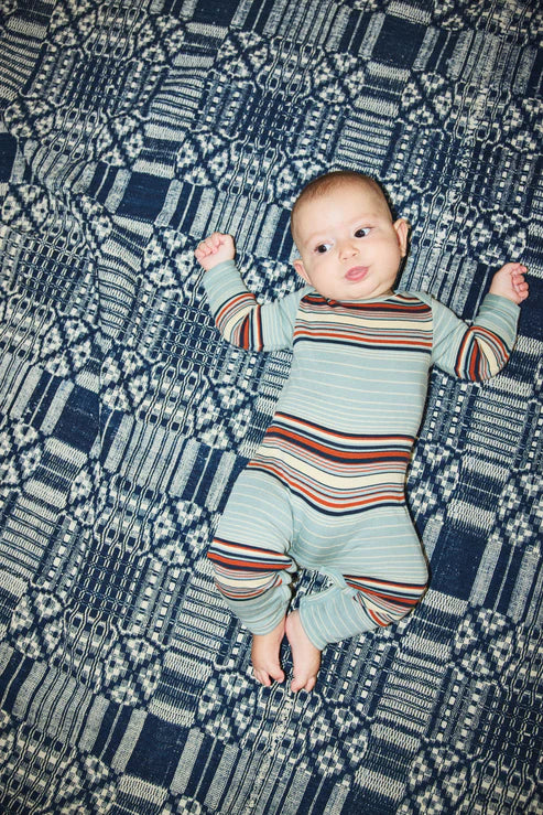 Misha & Puff Baby Jumpsuit Patio Stripe