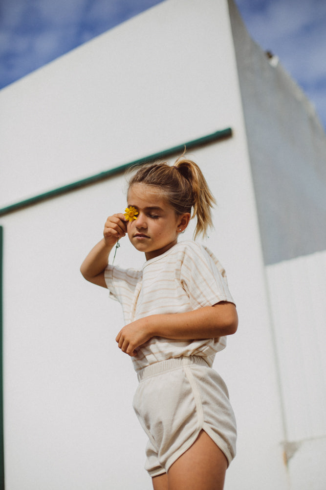 Eadaie Jogging Shorts Sand
