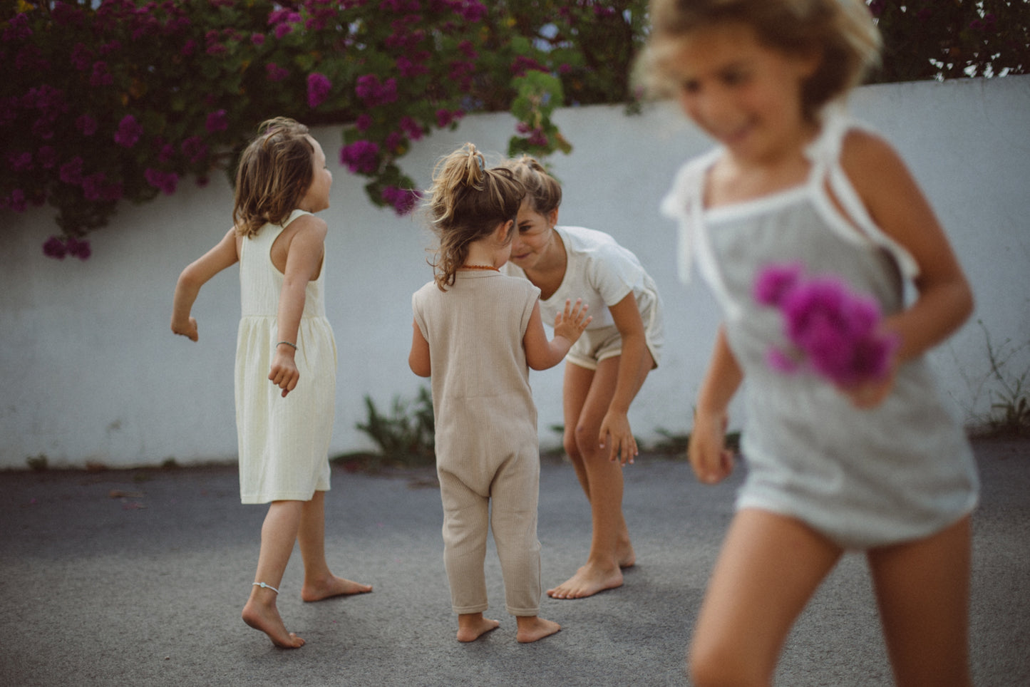 Eadaie Retro Romper Grey