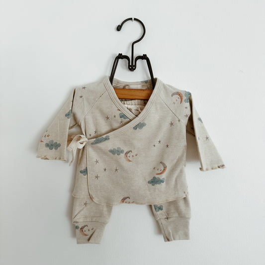 Eadaie Kimono Set Moon + Stars