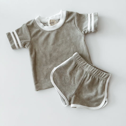 Eadaie Terry Jogging Set Mist