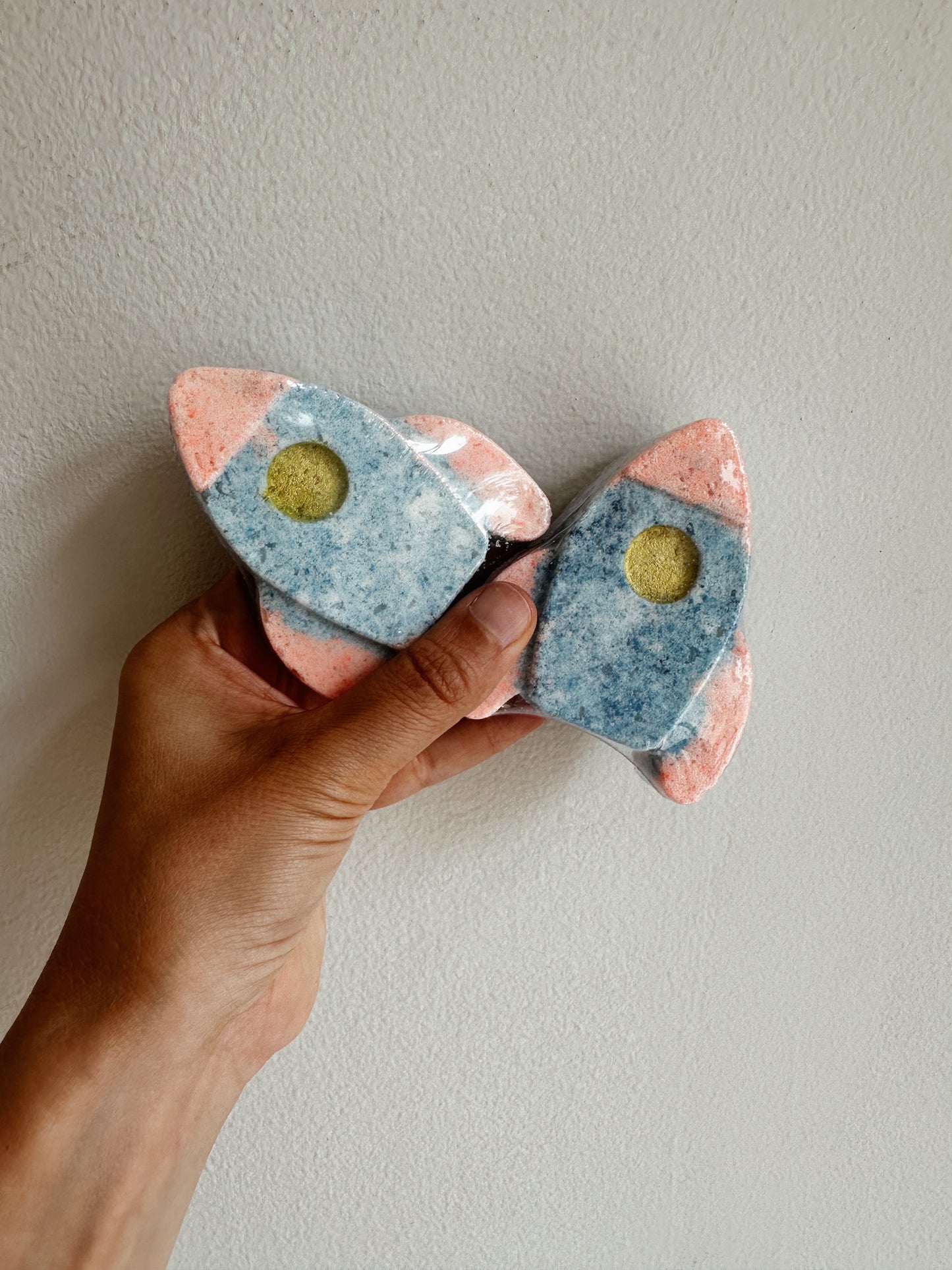 Rocket Ship Bath Bomb