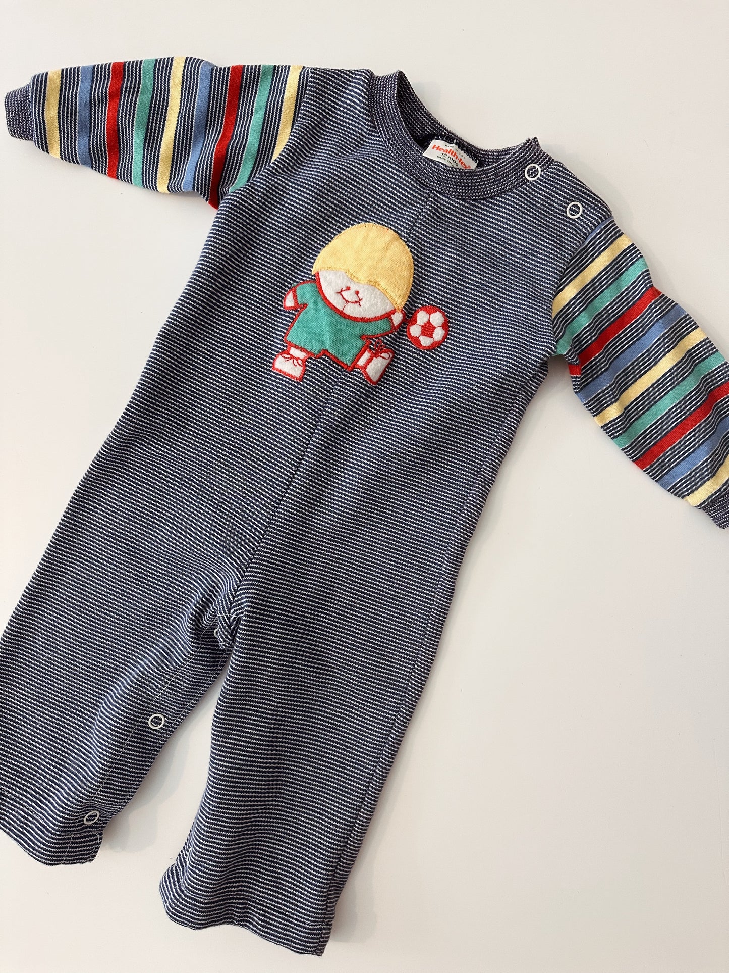 Vintage Soccer Romper