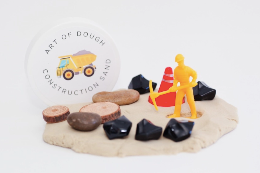 Construction Sensory Jar