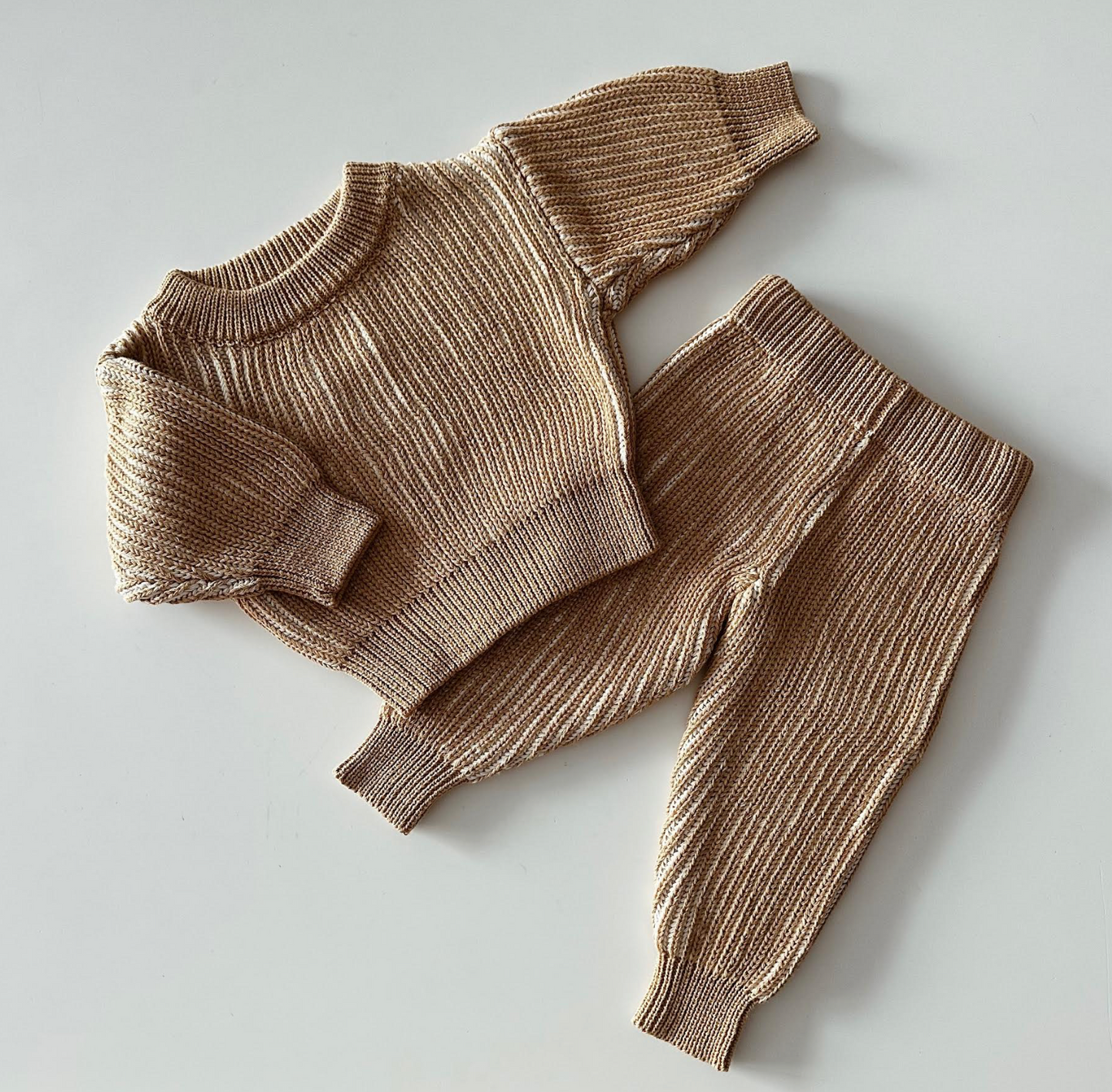 Eadaie Knit Set Caramel
