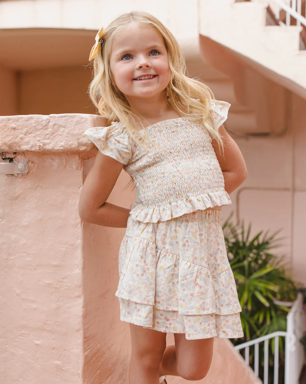 Rylee & Cru Zayla Top Summer Garden