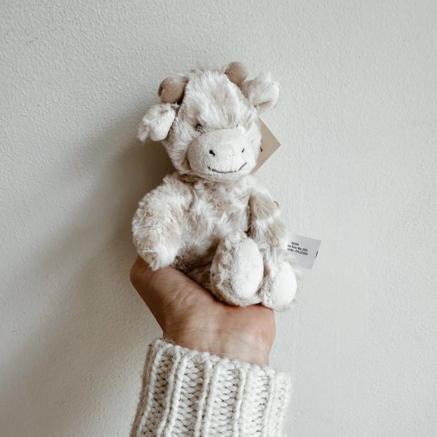 Giraffe Plush Rattle