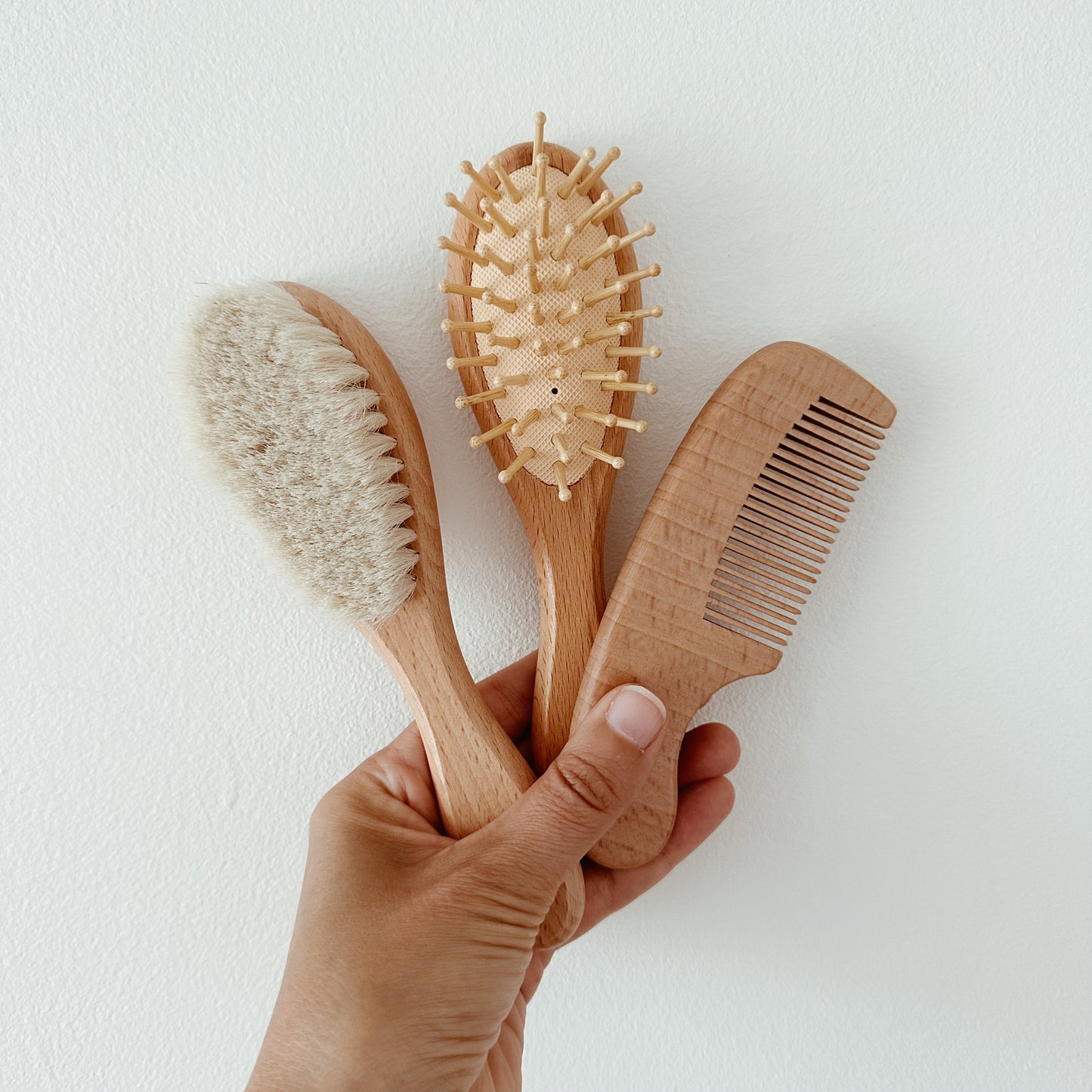 Wooden Brush Set