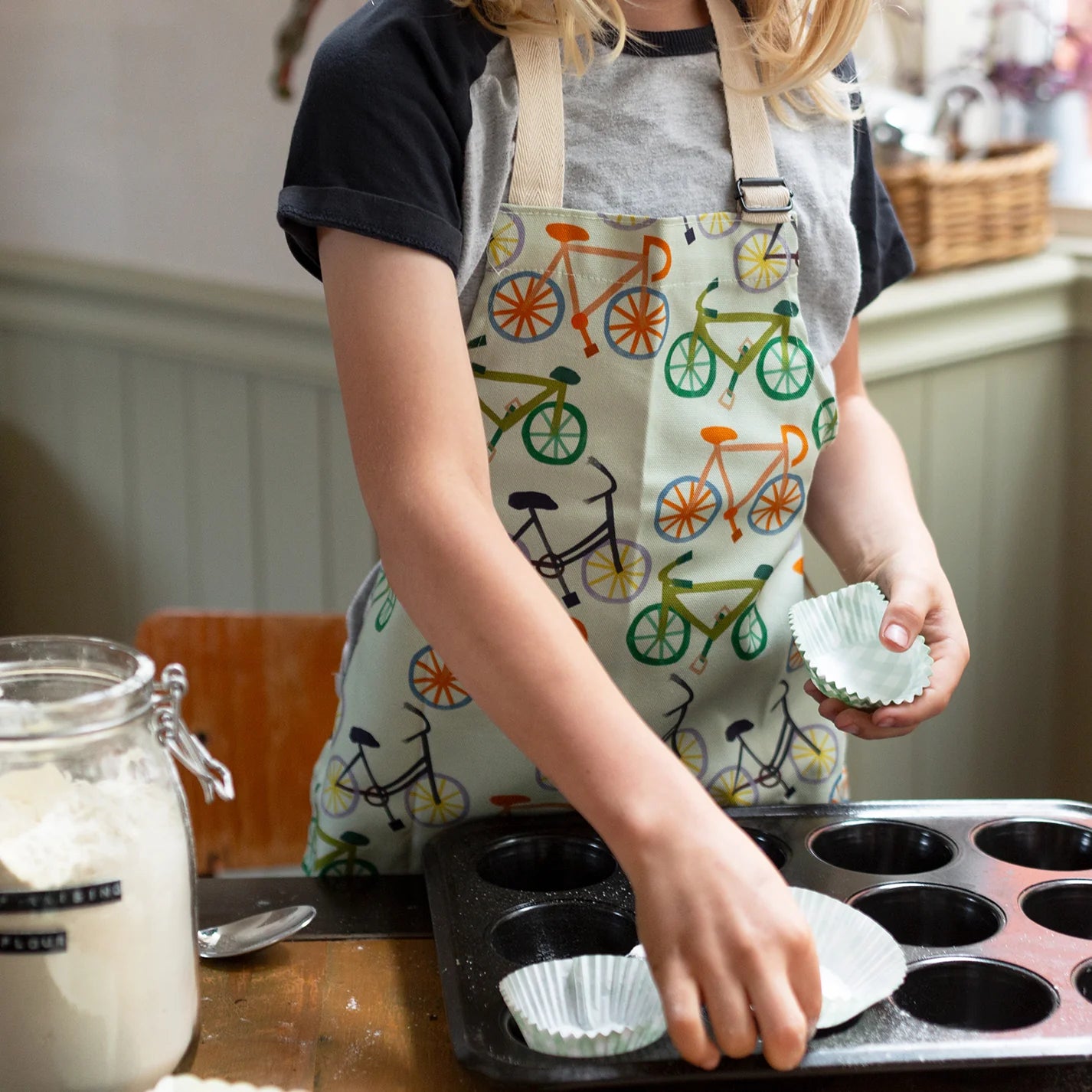 Bicycle Children's Apron