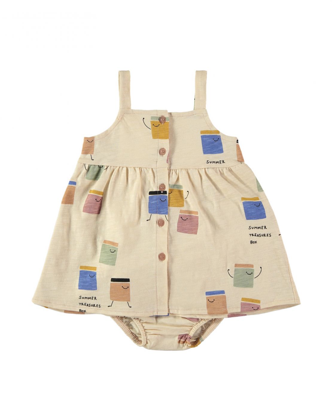 Little Treasures Dress + Bloomer