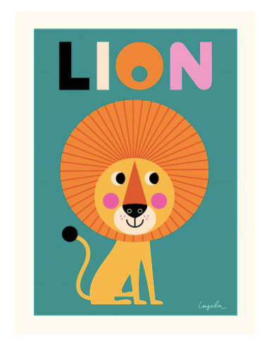 Lion Poster