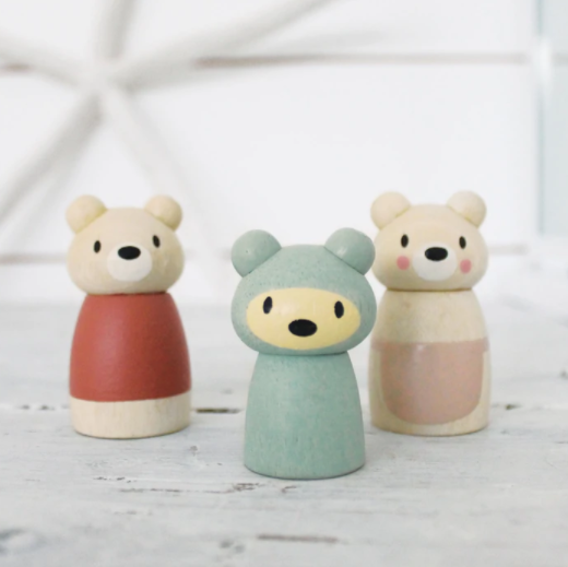 Wooden Bear Tales Family