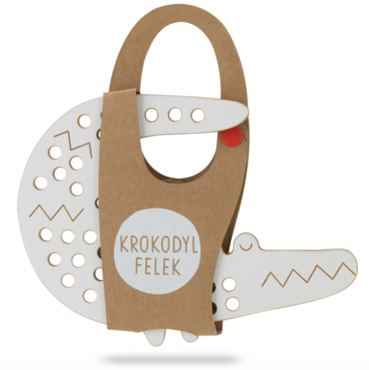 George the Crocodile Lacing Toy