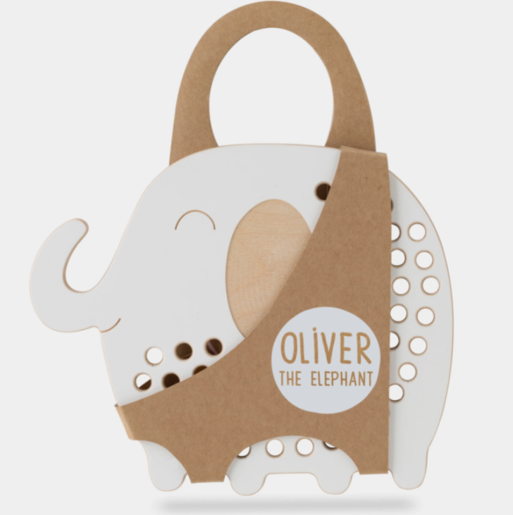 Oliver the Elephant Lacing Toy