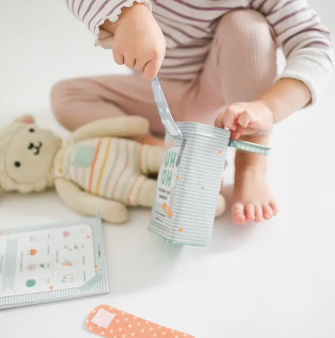 Pretend Play Bandages + Tin