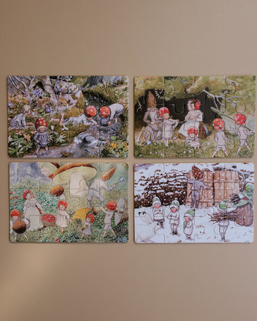 Elsa Beskow Puzzle Set