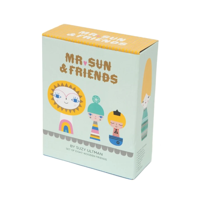 Mr. Sun & Friends Wooden Dolls