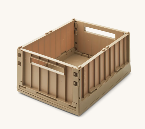 Liewood Weston Medium Storage 2 Pack with Lid Oat