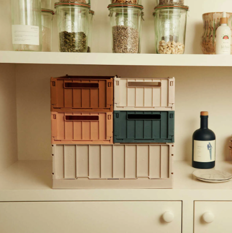 Liewood Weston Medium Storage 2 Pack with Lid Sandy