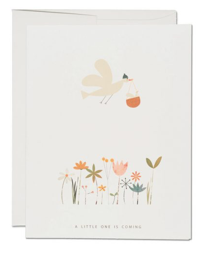 Birdie In a Basket Card