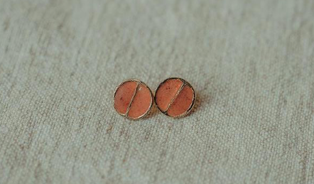 Takara Divided Moon Studs