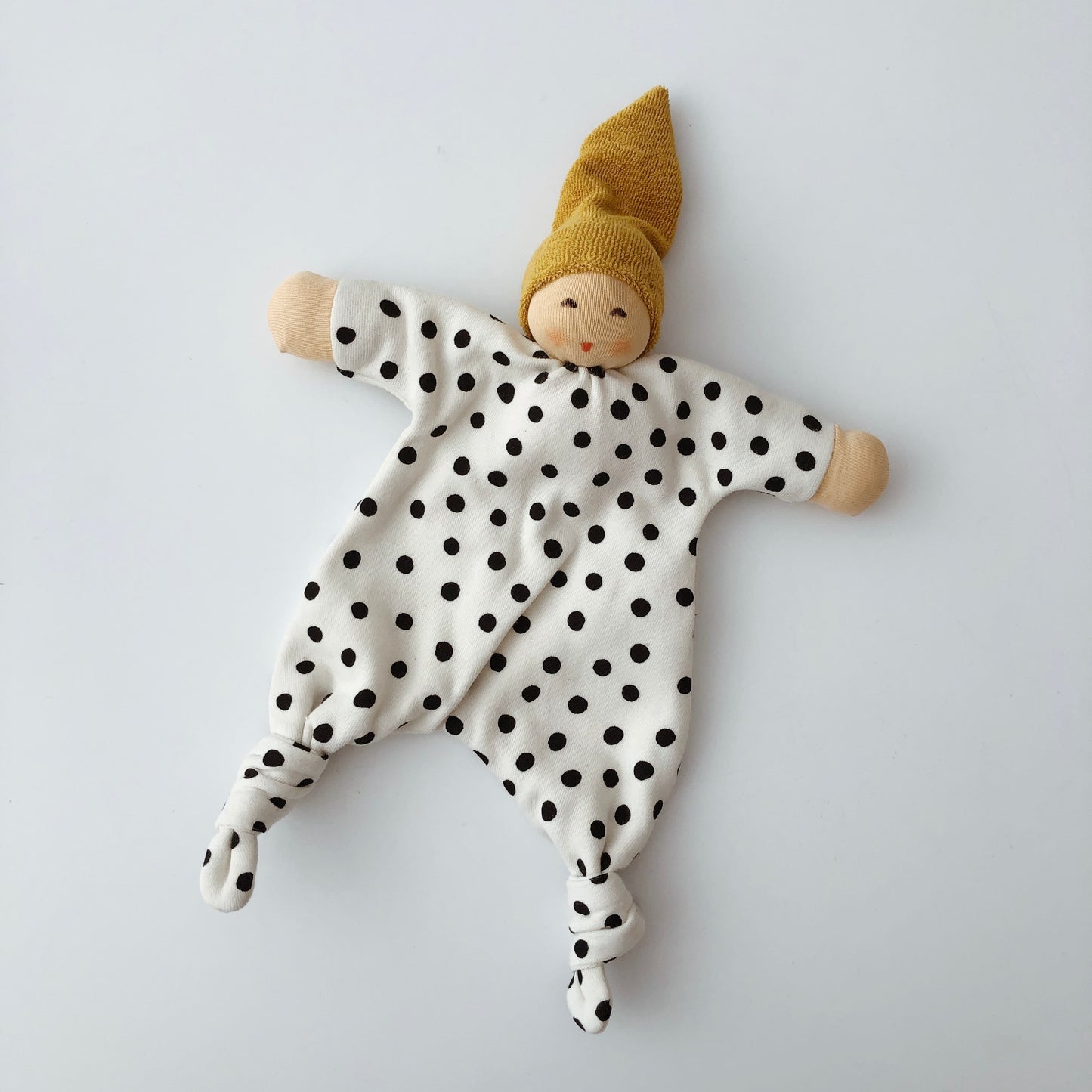 Spotty Lovie Mustard