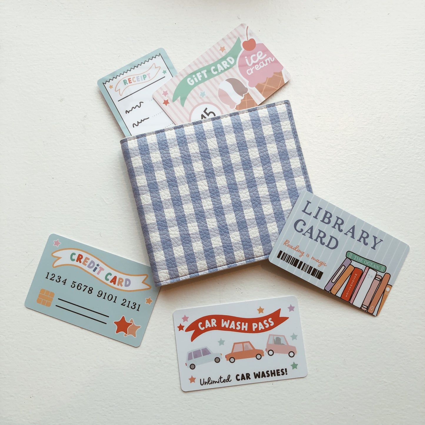 Wallet + Credit Card Play Set