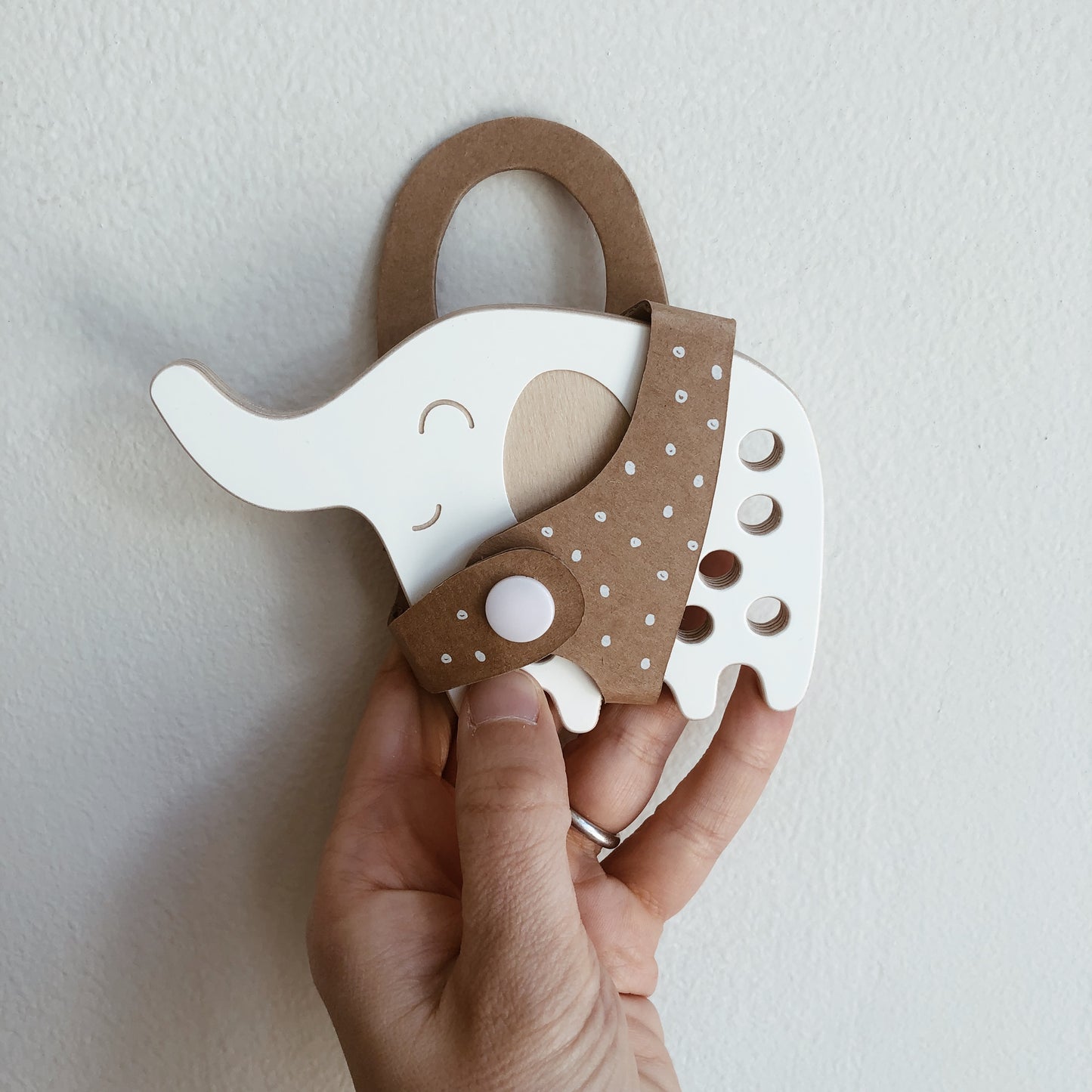 Small Elephant Lacing Toy