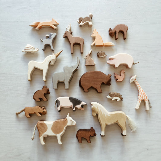 Wooden Animals (22 styles)