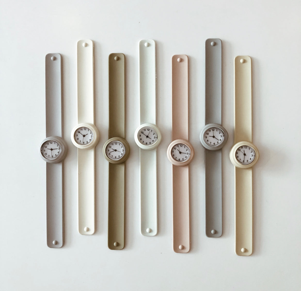 Silicone Watch Slap Bracelet (8 colors)