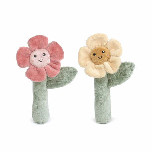 Flower Baby Rattle (2 colors)