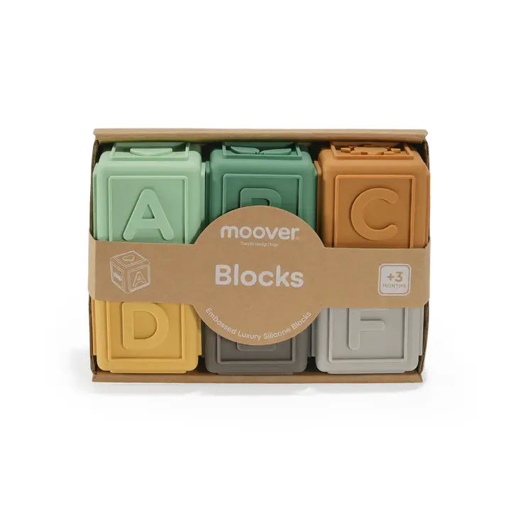 Silicone Block Set Green