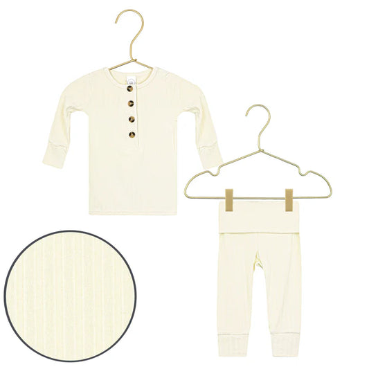Quinn Ribbed Top + Bottom Set