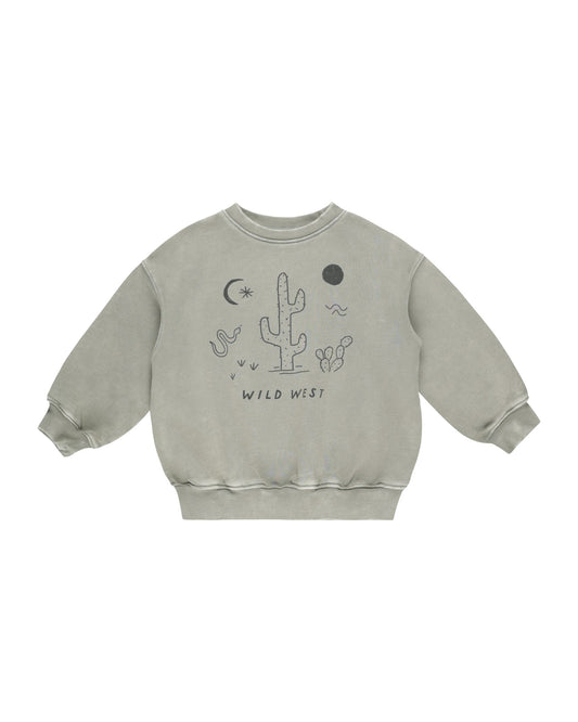 Rylee & Cru Relaxed Sweatshirt Wild West