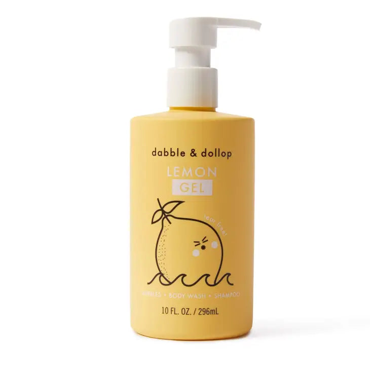 Dabble & Dallop Lemon Shampoo, Bubble Bath & Body Wash