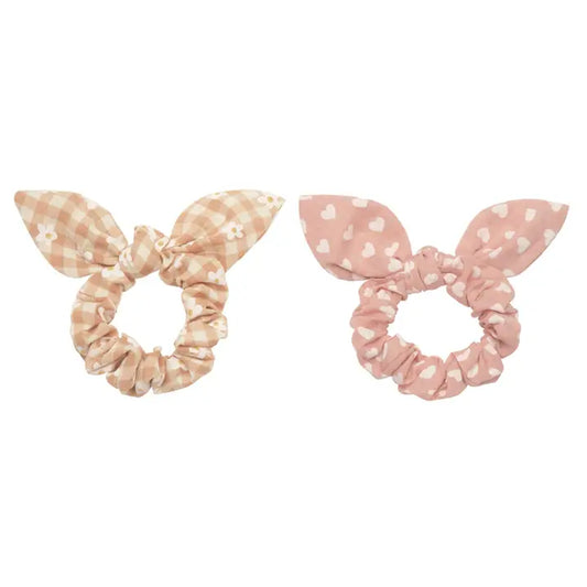 Rockahula Daisy Gingham Bunny Ear Scrunchies