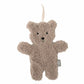 Flat Teddy Pacifier Lovie Grey