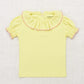 Misha & Puff Balloon Sleeve Paloma Tee Vintage Yellow