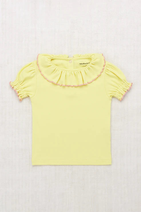 Misha & Puff Balloon Sleeve Paloma Tee Vintage Yellow