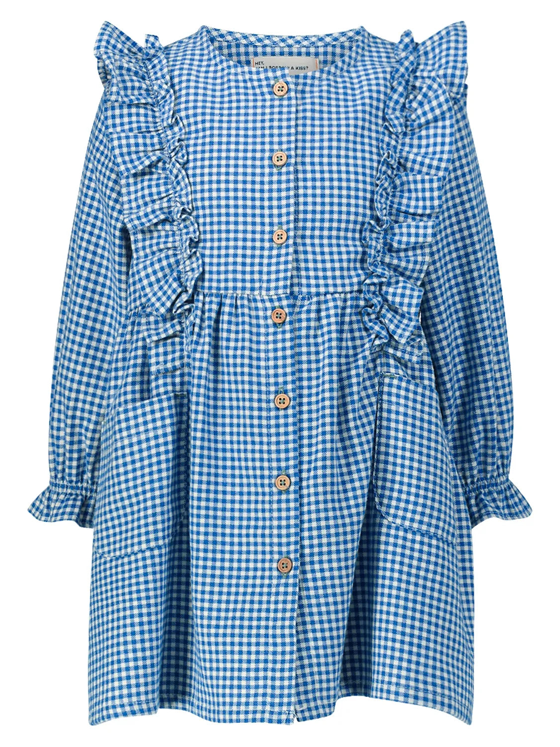 Piupiuchick Blue Plaid Dress