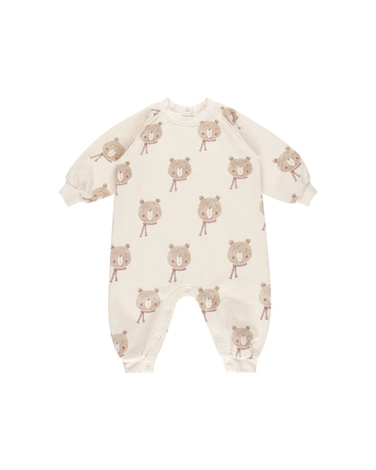 Rylee & Cru Raglan Jumpsuit Bears